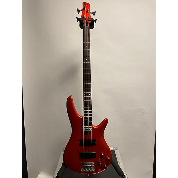 Used Ibanez Used Ibanez SR300 Orange Electric Bass Guitar