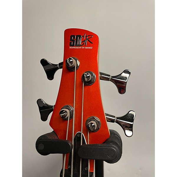 Used Ibanez Used Ibanez SR300 Orange Electric Bass Guitar