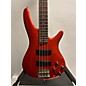 Used Ibanez Used Ibanez SR300 Orange Electric Bass Guitar