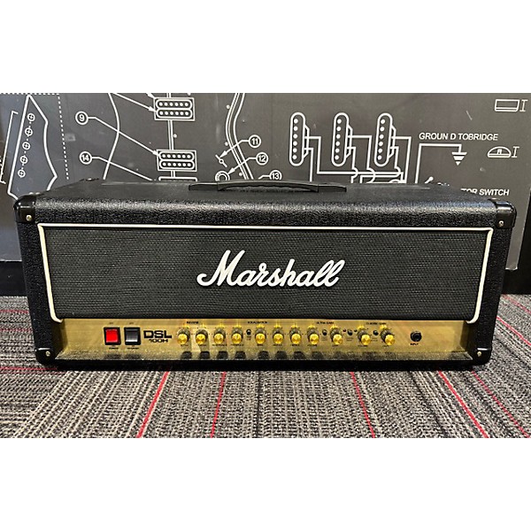 Used Marshall Used Marshall DSL100H 100W Tube Guitar Amp Head