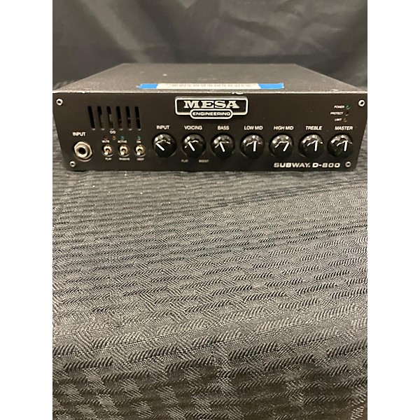 Used MESA/Boogie Subway D800 Bass Amp Head