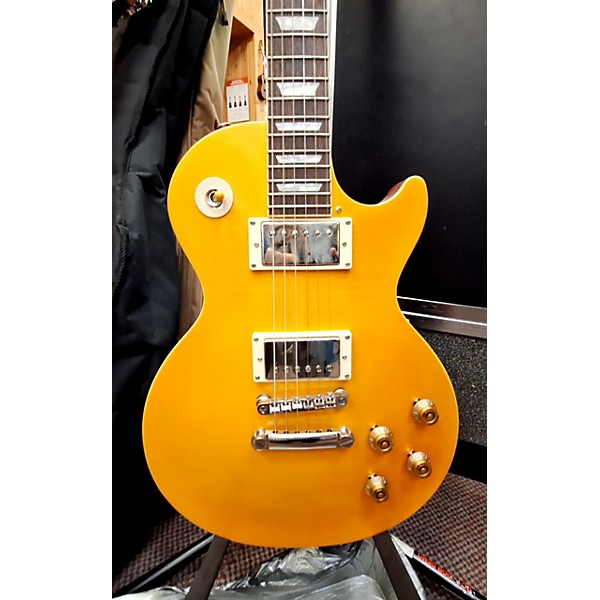 Used Epiphone Used Epiphone 1959 Reissue Les Paul Standard Amber Solid Body Electric Guitar