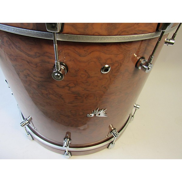 Used Used Hendrix Drums 4 piece Shell Pack Brown Drum Kit