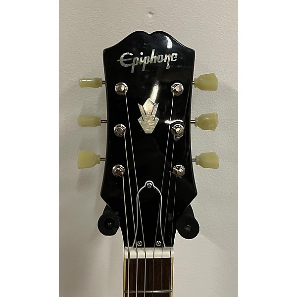 Used Epiphone Used Epiphone ES335 OLIVE GREEN Hollow Body Electric Guitar