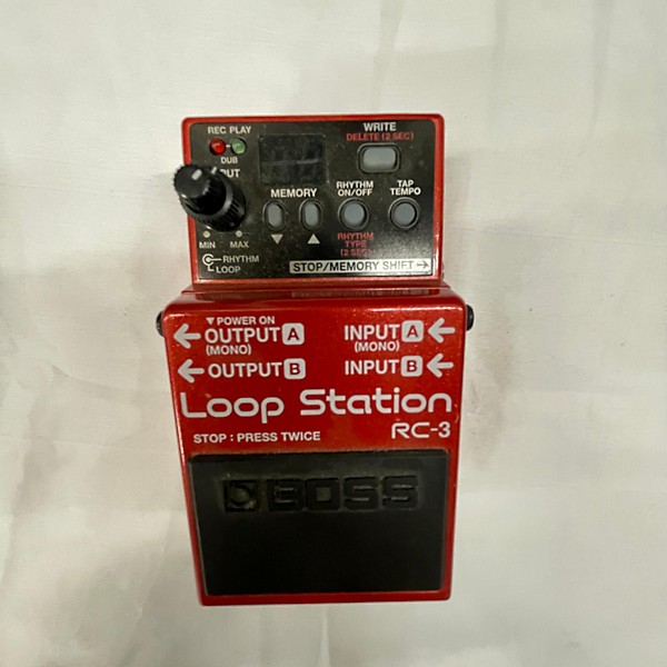 Used BOSS RC3 Loop Station Pedal