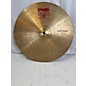 Used Paiste 17in 2002 Thin Crash Cymbal thumbnail