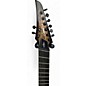 Used Legator Ninja Multi Scale 8 String, Upgraded Pickups Charcoal Burl Solid Body Electric Guitar