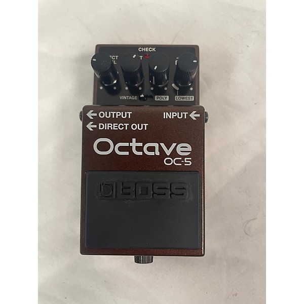 Used BOSS OC-5 Effect Pedal