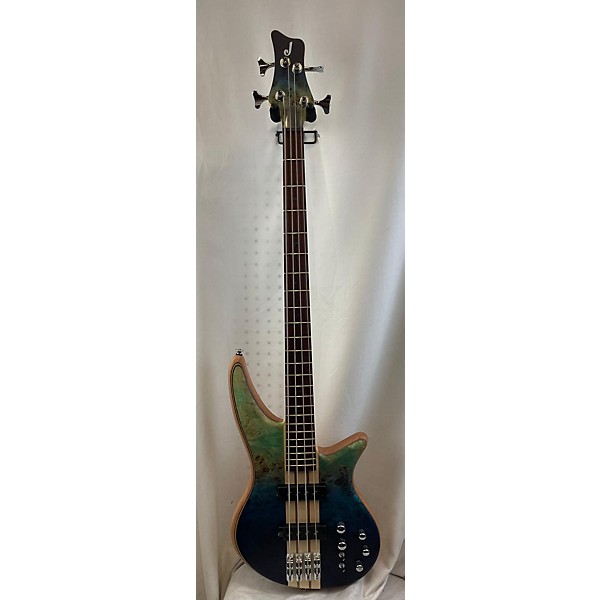 Used Jackson Used Jackson Spectra Bass SB V Ocean Burl Electric Bass Guitar