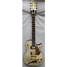 Used Gretsch Guitars Used Gretsch Guitars ELECTROMATIC PR White Gold Solid Body Electric Guitar