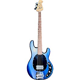 Used Sterling by Music Man Used Sterling By Music Man Ray4 WORN BLUE Electric Bass Guitar