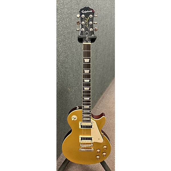 Used Epiphone Used Epiphone Les Paul Traditional Pro Gold Top Solid Body Electric Guitar