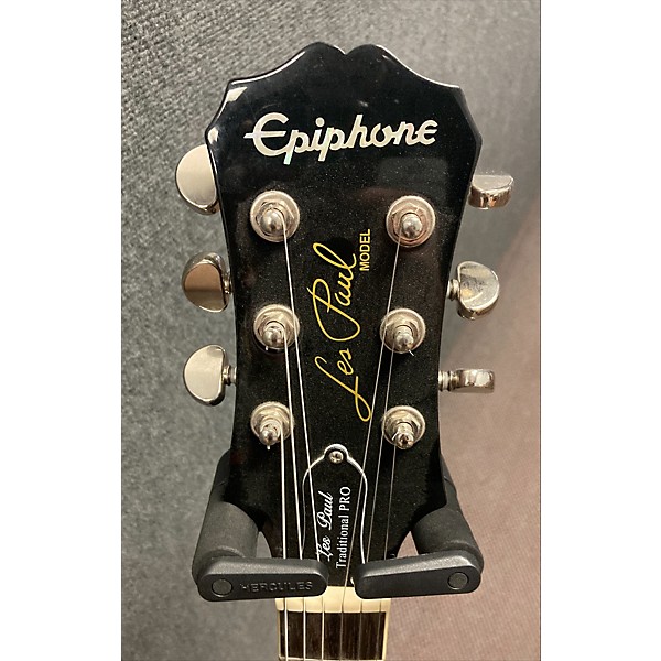 Used Epiphone Used Epiphone Les Paul Traditional Pro Gold Top Solid Body Electric Guitar