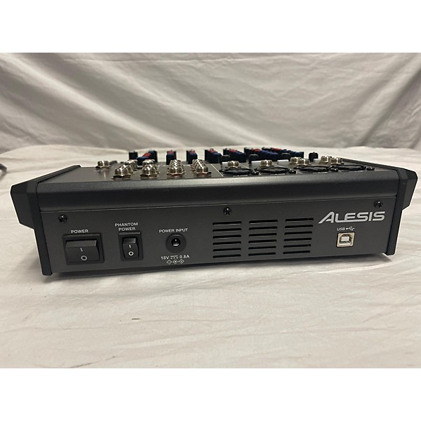 Used Alesis MultiMix 8 FX USB 8-Channel Unpowered Mixer