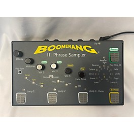 Used Boomerang Used Boomerang III Phrase Sampler Pedal