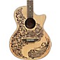 Used Luna Henna Paradise Acoustic Electric Guitar