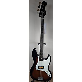 Used Ampeg Used Fender Gold Foil Jazz Bass 2 Color Sunburst Electric Bass Guitar