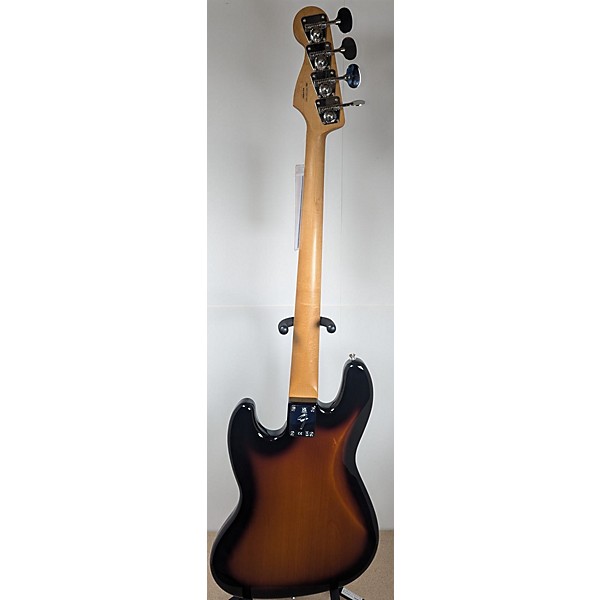 Used Used Fender Gold Foil Jazz Bass 2 Color Sunburst Electric Bass Guitar