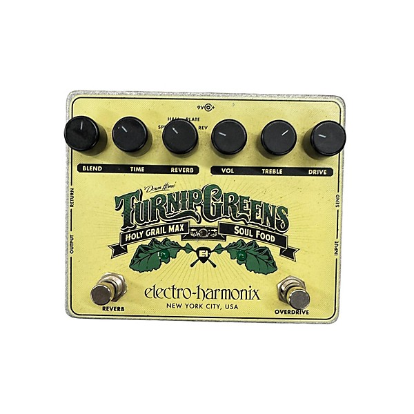 Used Electro-Harmonix Used Electro-Harmonix Turnip Greens Effect Pedal