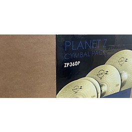 Used Zildjian 20in Z4PK PLANET Z CYMBAL PACK Cymbal