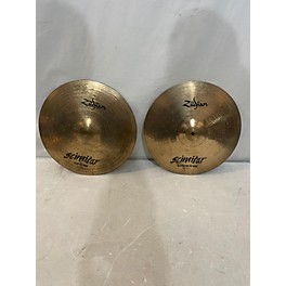 Used Zildjian Used Zildjian Scimitar Hi Hat Pair Blue Cymbal