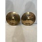 Used Zildjian Used Zildjian Scimitar Hi Hat Pair Blue Cymbal thumbnail