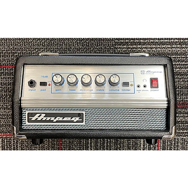 Used Ampeg Micro-VR 200W Bass Amp Head