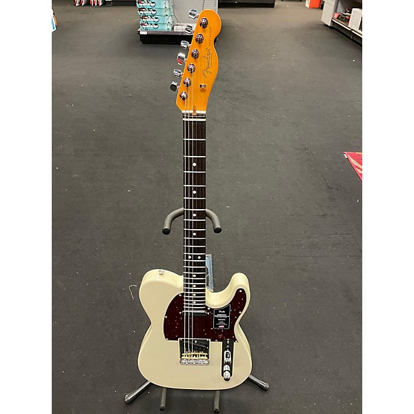 Used Fender Used 2023 Fender American Professional II Telecaster White Solid Body Electric Guitar