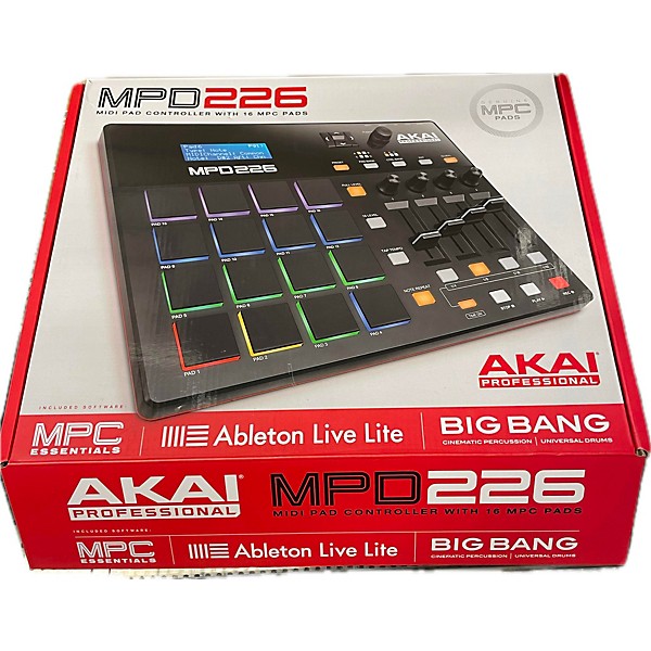 Used Akai Professional Used Akai Professional MPD226 MIDI Controller