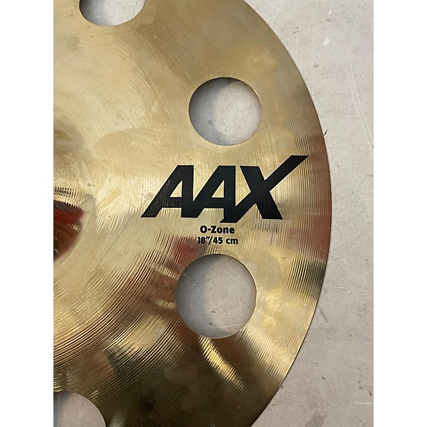 Used SABIAN 18in AAX Ozone Splash Cymbal