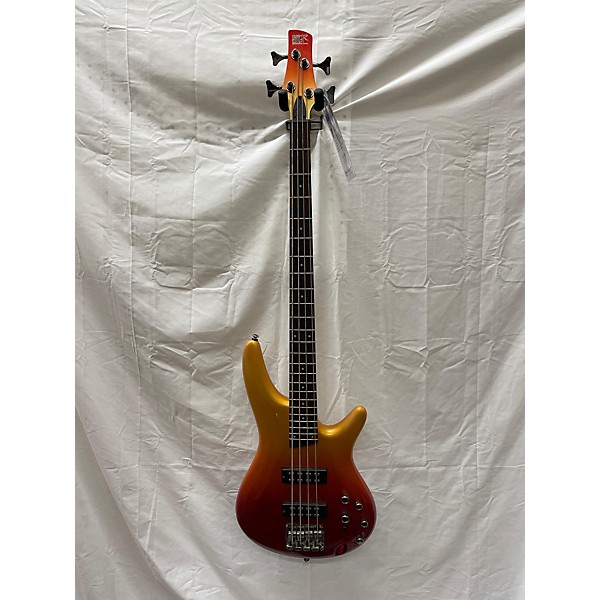 Used Used 2017 Ibanez SR300 RED FADE Electric Bass Guitar