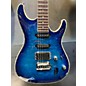 Used Ibanez SA360NQM Blue Sapphire Solid Body Electric Guitar thumbnail