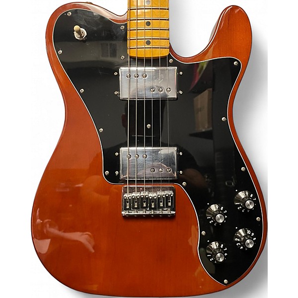 Used Fender American Vintage II 1975 Telecaster Deluxe Mocha Solid Body Electric Guitar