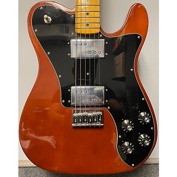 Used Fender American Vintage II 1975 Telecaster Deluxe Mocha Solid Body Electric Guitar