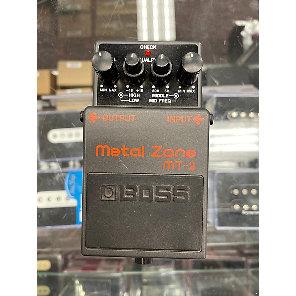 Used BOSS Used BOSS MT2 Metal Zone Distortion Effect Pedal