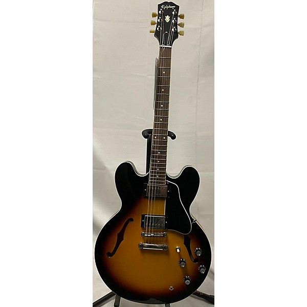 Used Epiphone Used Epiphone ES335 Sunburst Hollow Body Electric Guitar