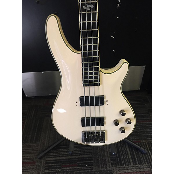 Used Schecter Guitar Research Used Schecter Guitar Research Blackjack ATX C4 Antique White Electric Bass Guitar