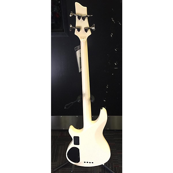 Used Schecter Guitar Research Used Schecter Guitar Research Blackjack ATX C4 Antique White Electric Bass Guitar