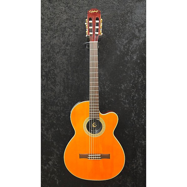 Used Epiphone SST Classic Acoustic Electric Guitar Natural | Guitar Center