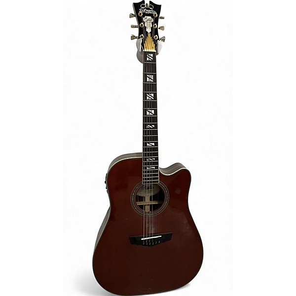 Used D'Angelico Excel Bowery Natural Acoustic Electric Guitar