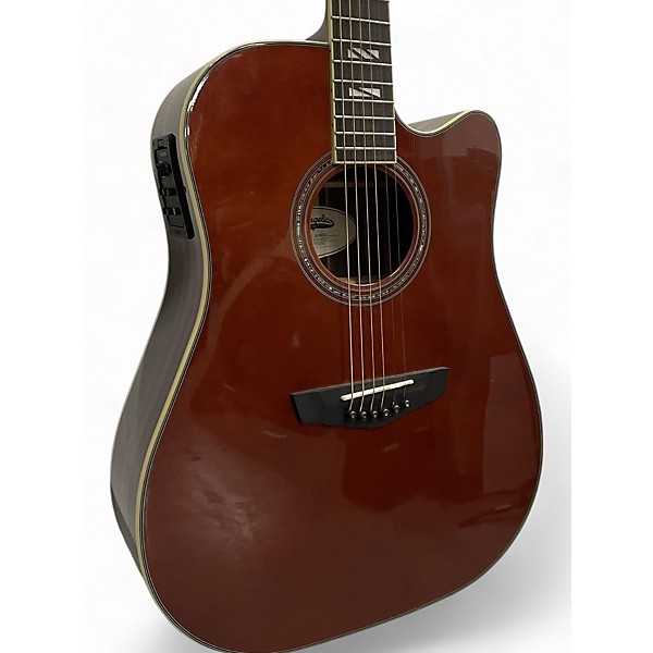 Used D'Angelico Excel Bowery Natural Acoustic Electric Guitar