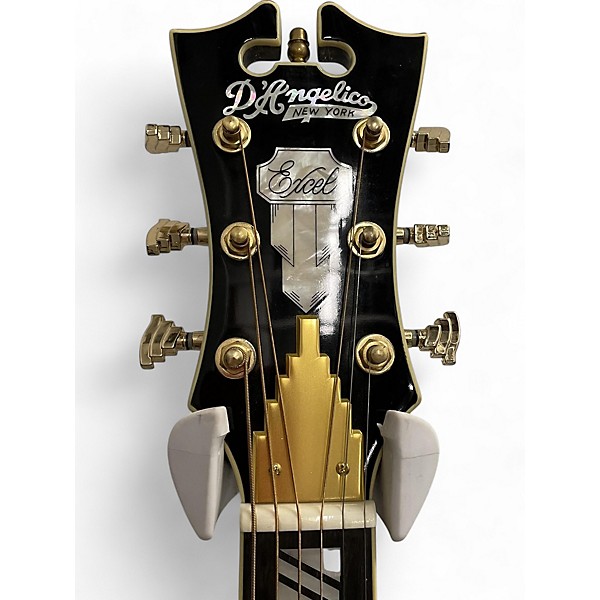 Used D'Angelico Excel Bowery Natural Acoustic Electric Guitar