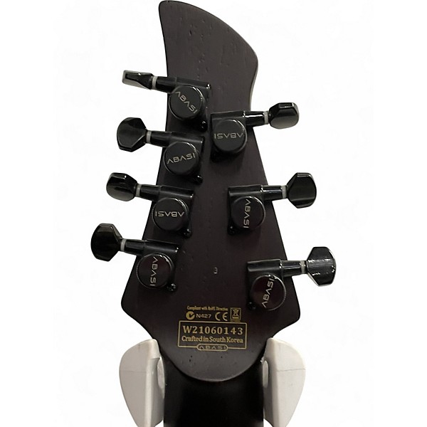Used ABASI Larada Legion 7 Charcoal Burl Solid Body Electric Guitar