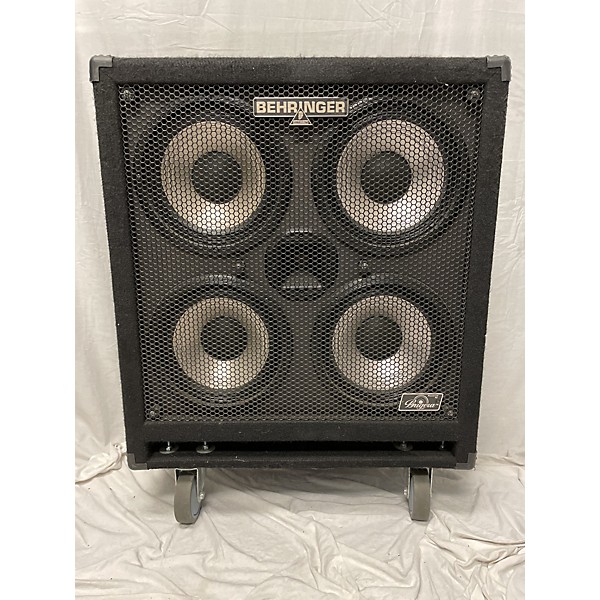 Used Behringer 2010 BA410 Ultrabass 4x10 1000W Bass Cabinet