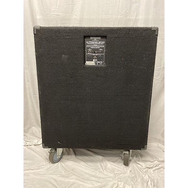 Used Behringer 2010 BA410 Ultrabass 4x10 1000W Bass Cabinet