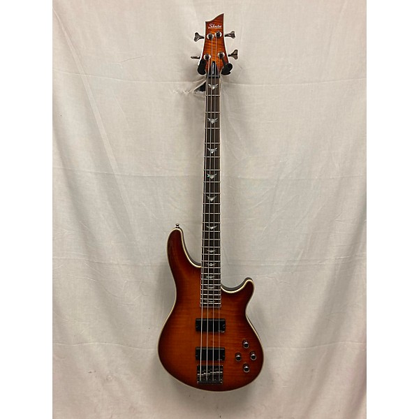 Used Schecter Guitar Research Used Schecter Guitar Research Omen Extreme 4 String Orange Electric Bass Guitar