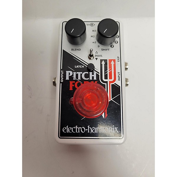 Used Electro-Harmonix Pitch Fork Polyphonic Pitch Shifting Effect Pedal