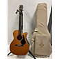 Vintage Alvarez Vintage 1990 Alvarez Masterworks MF75CE Folk/OM Antique Natural Acoustic Electric Guitar thumbnail