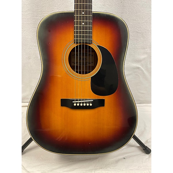 Used Fender Used Fender F-35 3 Tone Sunburst Acoustic Guitar