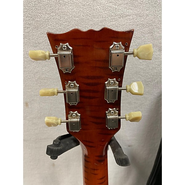 Vintage Hondo Ii Vintage 1970s Hondo II LP-2N Bourbon Flame Solid Body Electric Guitar